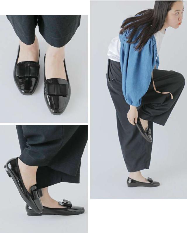 TEMPERATE(テンパレイト)リボンレインスリッポンシューズ“AUDREY”audrey-same1