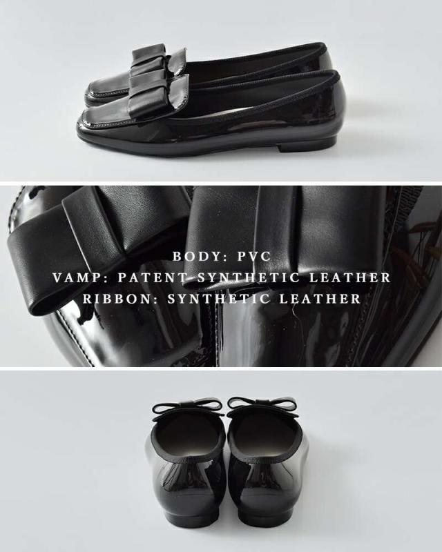 TEMPERATE(テンパレイト)リボンレインスリッポンシューズ“AUDREY”audrey-same1