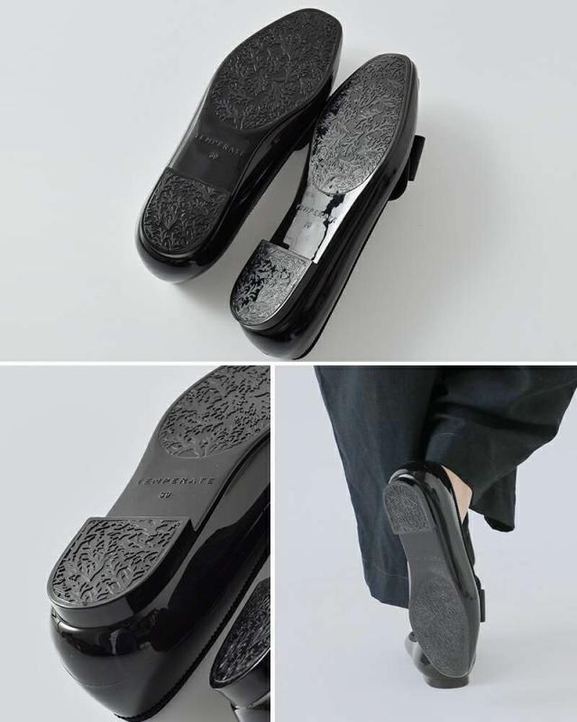 TEMPERATE(テンパレイト)リボンレインスリッポンシューズ“AUDREY”audrey-same1