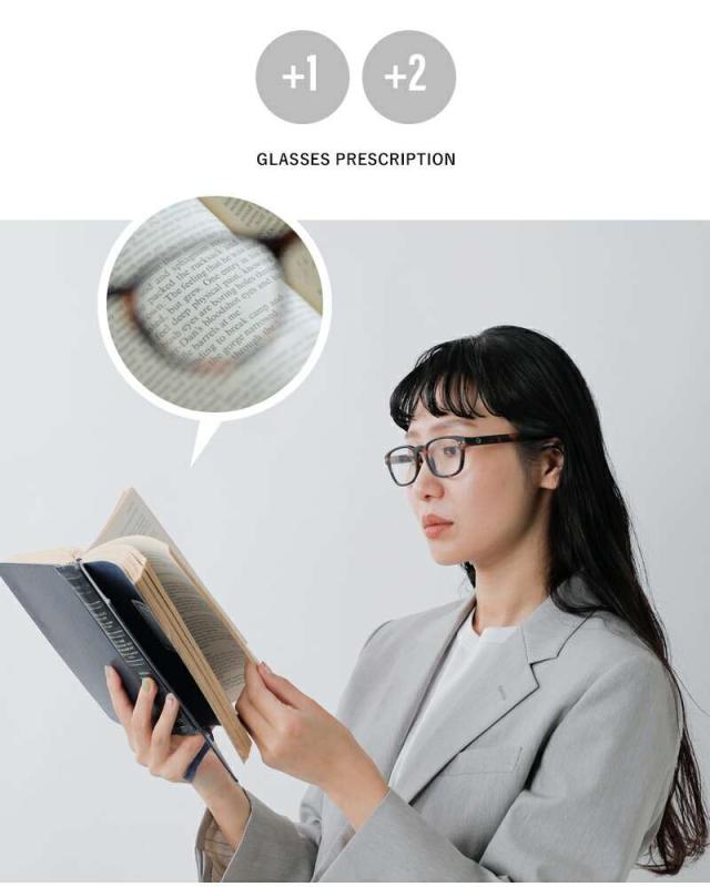 IZIPIZI(イジピジ)度付きレクタンギュラーリーディンググラスb-reading