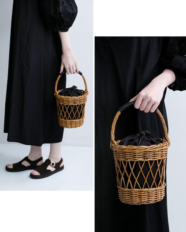 The Bagmatiアラログカゴ×巾着バケツバッグ bbk21-ss13