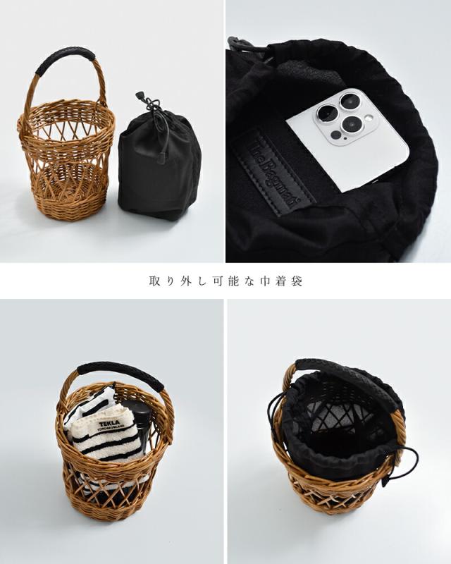 The Bagmatiアラログカゴ×巾着バケツバッグ bbk21-ss13
