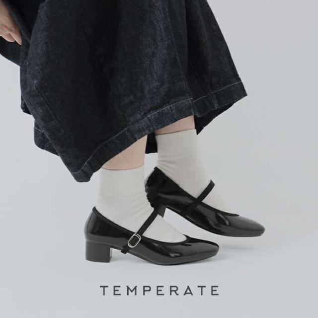 テンパレイト パンプス TEMPERATE  レイン ストラップ パンプス “CANNON” cannon  クーポン対象
