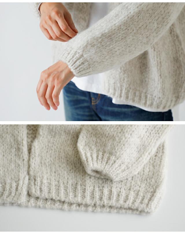 TRICOTS JEAN MARC(トリコット ジーン マルク)aranciato別注ニットショートカーディガンcesame-short
