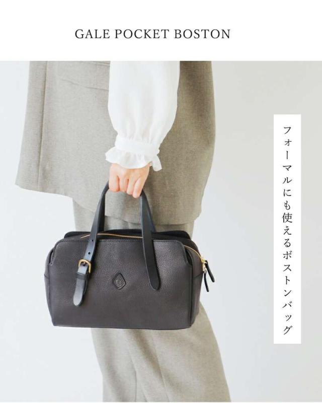 クレドラン ボストンバッグ CLEDRAN  カウレザー ポケット ボストン バッグ “GALE” cl-3817