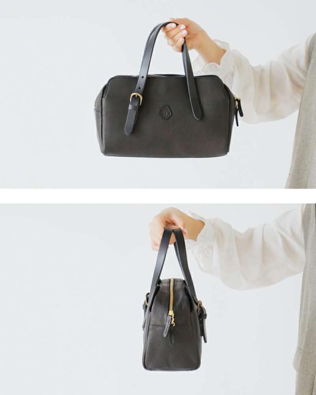 クレドラン ボストンバッグ CLEDRAN  カウレザー ポケット ボストン バッグ “GALE” cl-3817