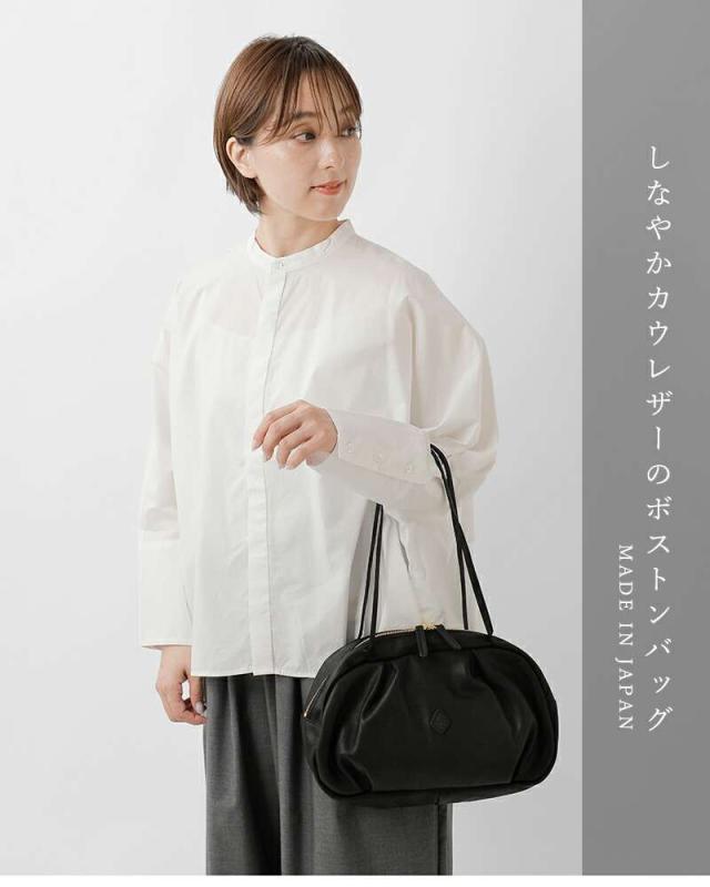 クレドラン ボストンバッグ CLEDRAN  カウレザー タック ボストン バッグ “GALE” cl-3848