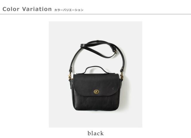 CLEDRAN(クレドラン)カウレザーフラップショルダーバッグ“SAINTE”cl-3873