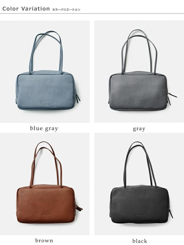 CLEDRAN(クレドラン)カウレザースクエアボストンバッグ“NOUVE”cl-3941