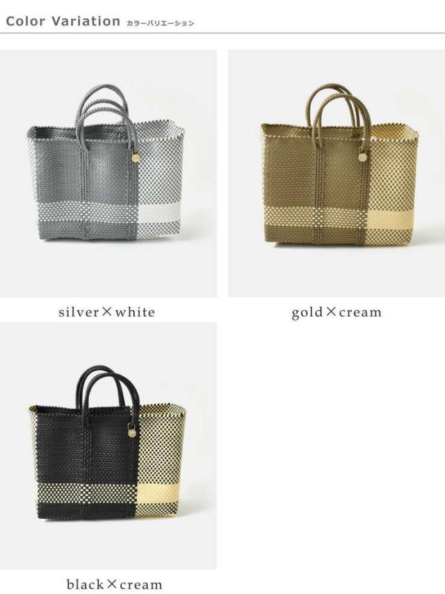 Letra(レトラ)ショートメルカドバッグSHORT“CROSSLINE/3COLORSCHECK”cross-line-short