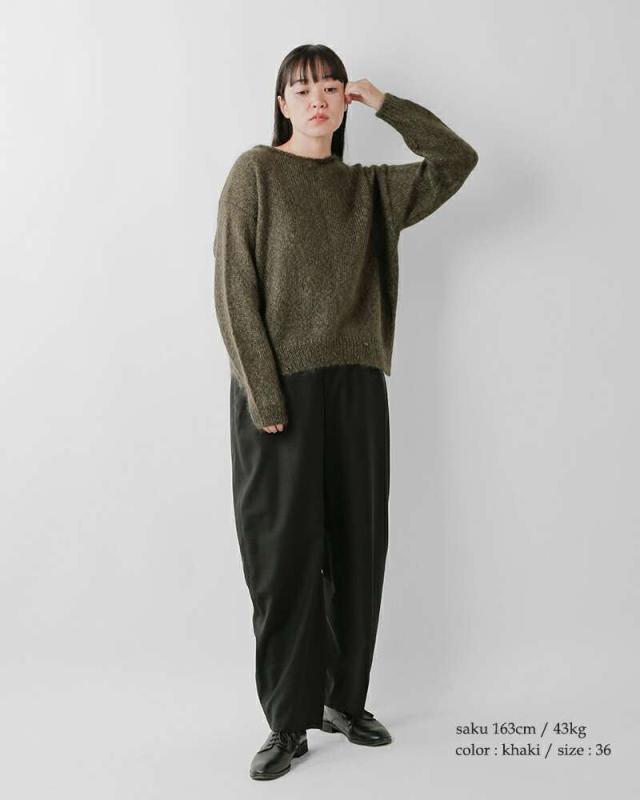 シーティープラージュ ニット セーター C.T.plage  モヘア シルク ボートネック ニット プルオーバー ct24310m  ☆☆ クーポン対象