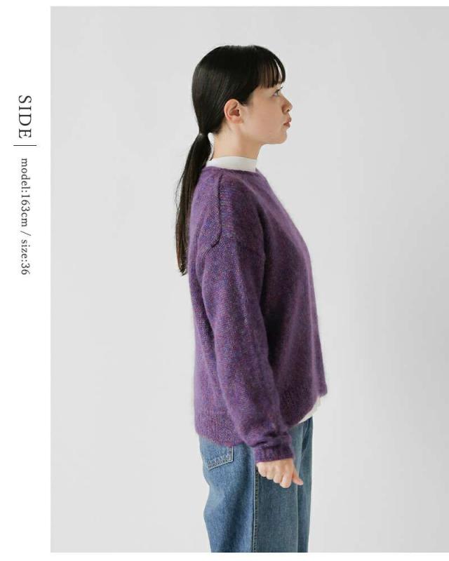 シーティープラージュ ニット セーター C.T.plage  モヘア シルク ボートネック ニット プルオーバー ct24310m  ☆☆ クーポン対象