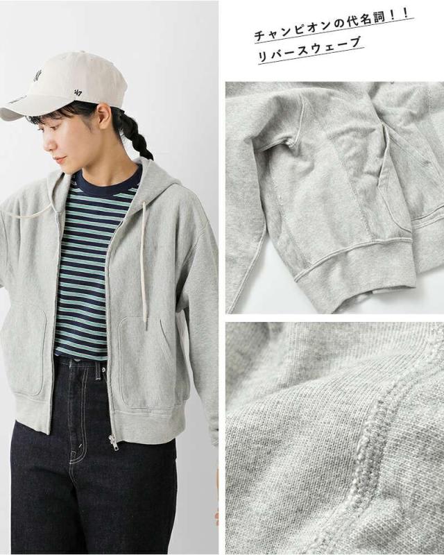 Champion(チャンピオン)リバースウィーブジップフーデッドスウェットシャツcw-c102