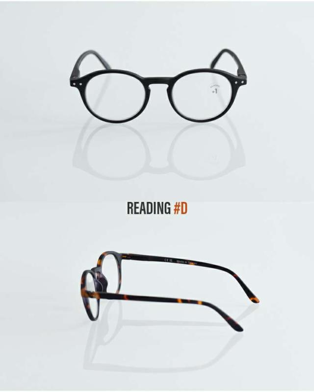 IZIPIZI(イジピジ)度付きビッグラウンドリーディンググラスd-reading