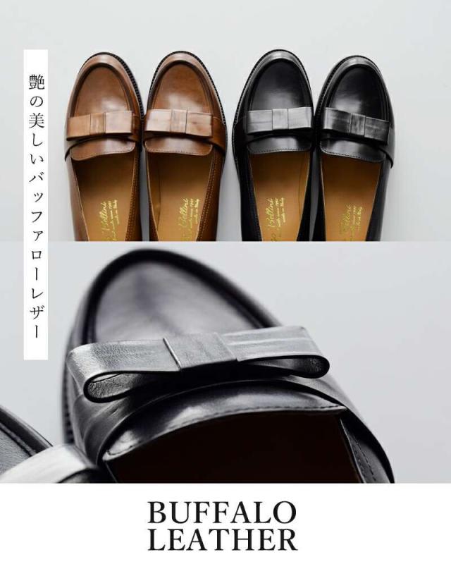 ディエゴベリーニ ローファー靴 シューズ DIEGO BELLINI  オールレザー リボン ローファー “BUFALO” d2733-bufalo  クーポン対象