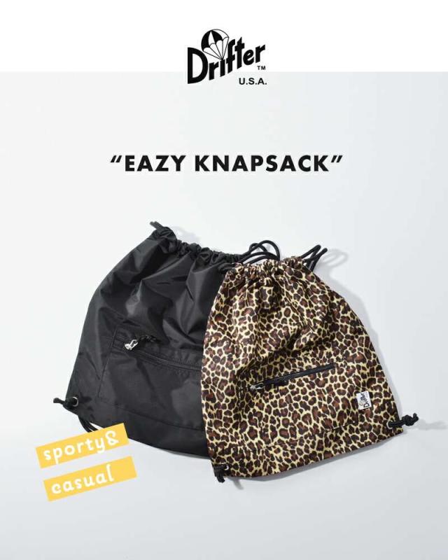 DRIFTER(ドリフター)イージーナップサック“EAZYKNAPSACK”dfv1405