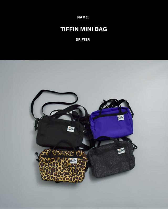 DRIFTERティフィン 2way ミニショルダーバッグ TIFFIN MINI BAG dfv1880