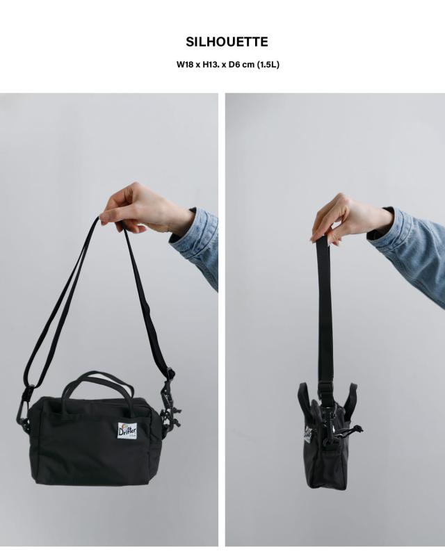 DRIFTERティフィン 2way ミニショルダーバッグ TIFFIN MINI BAG dfv1880