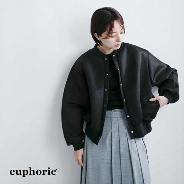 euphoric’(ユーフォリック)シアーダンボールスナップカーディガン“SheerSnapCardigan”eu-ct6101