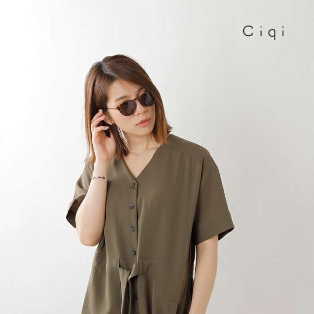 Ciqi(シキ)UVカットボスリントンサングラス“Evans”evans-5500