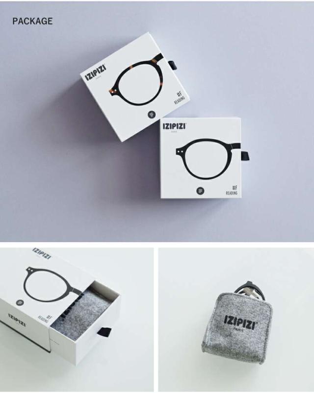 IZIPIZI(イジピジ)度付きフォルダブルリーディンググラスf-reading