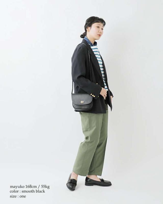 ミミ ショルダーバッグ Mimi  グレイン ベジタブル タンニンレザー ショルダーバッグ “FRANCIS” francis-mimi  クーポン対象