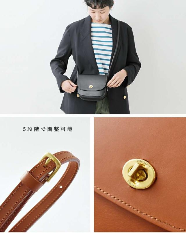 ミミ ショルダーバッグ Mimi  グレイン ベジタブル タンニンレザー ショルダーバッグ “FRANCIS” francis-mimi  クーポン対象