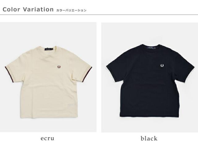 FRED PERRY(フレッド ペリー)メッシュ カフ ピケ 半袖Tシャツ MESH CUFF PIQUE T-SHIRT g2167