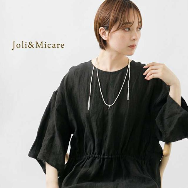 Joli&Micare(ジョリー&ミカーレ)グラーニーラリエットガラスビーズネックレス“GraniLariat”gra0101-2