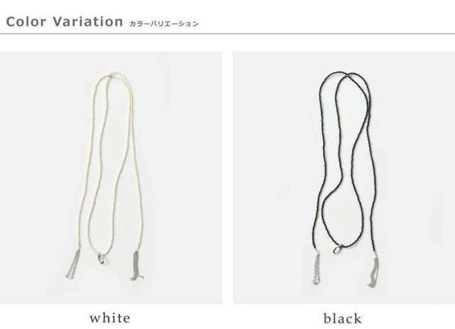 Joli&Micare(ジョリー&ミカーレ)グラーニーラリエットガラスビーズネックレス“GraniLariat”gra0101-2