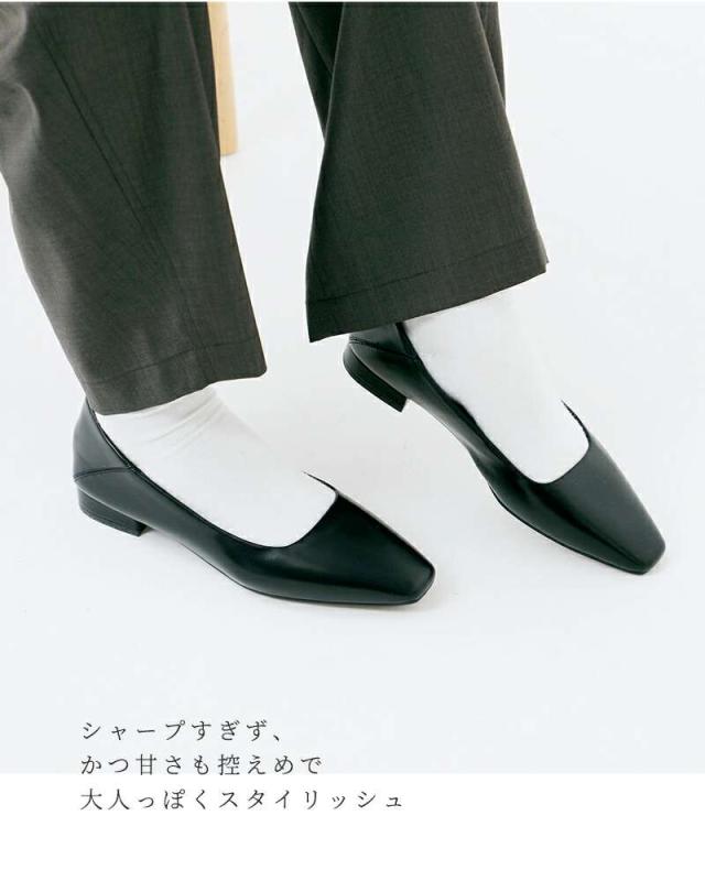 MOHI(モヒ)スクエアトゥローヒールパンプスgu3-1866-28-pu