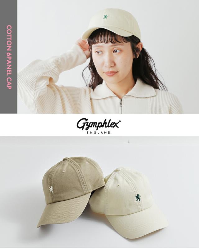Gymphlexコットン 6パネル キャップ gy-h0313cog-26ss