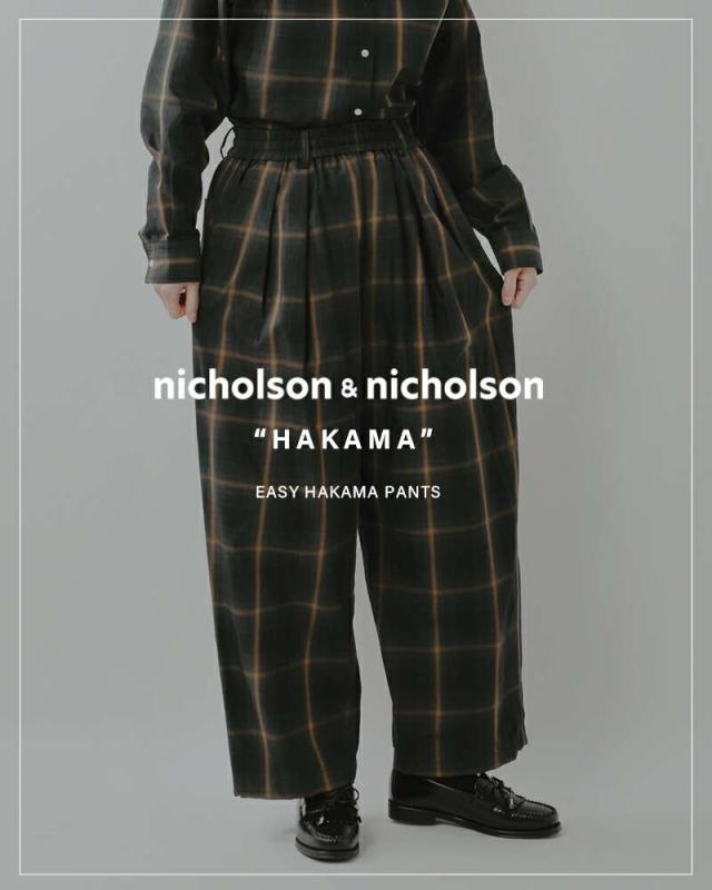 ニコルソンアンドニコルソン nicholson&nicholson ウォッシュド