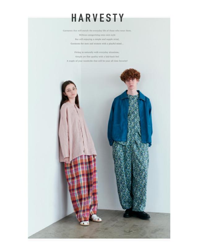 HARVESTY(ハーベスティ)コットンチノクロス製品染サーカススカートa22503