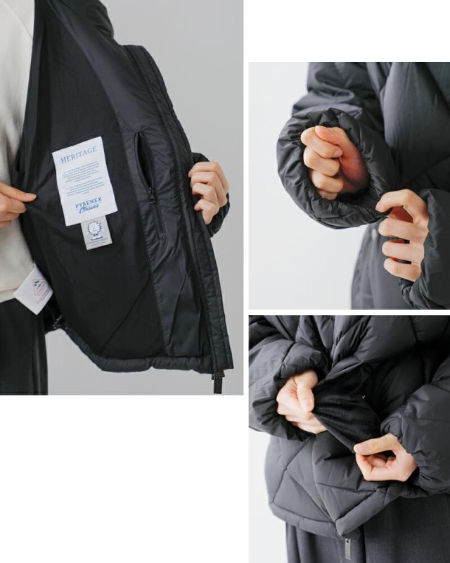 PYRENEX(ピレネックス)アデルダイヤモンドキルトショートダウンジャケット“ADELE”hwy009