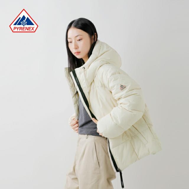 PYRENEX(ピレネックス)アルモニフードショートダウンジャケット“HARMONIE”hwy043