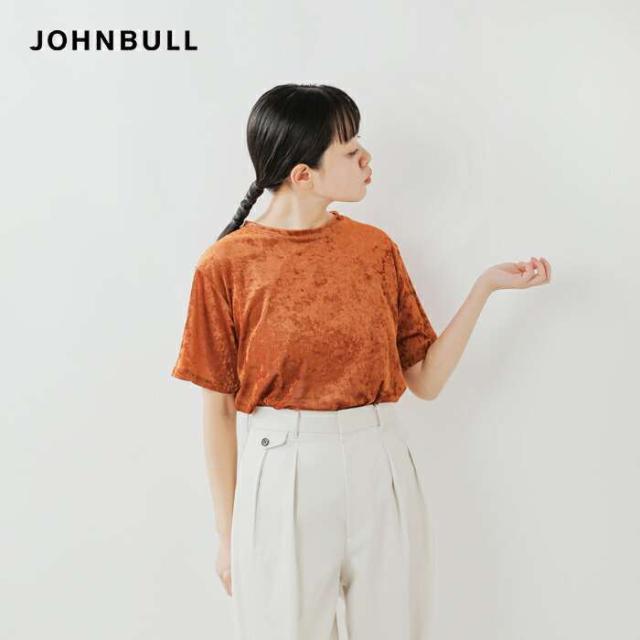Johnbull(ジョンブル)ベロアチュールハーフスリーブTシャツjl253c01
