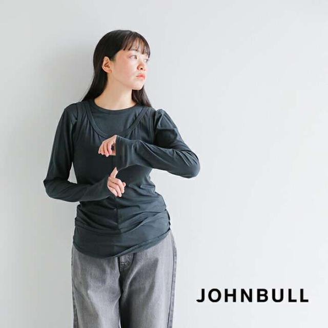 Johnbull(ジョンブル)ハイツイストコットンレイヤードカットソープルオーバーjl253c03
