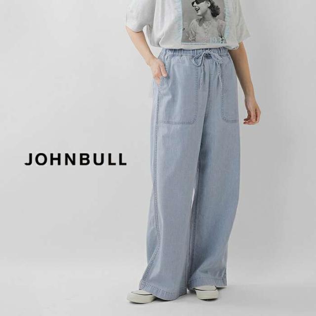 Johnbull(ジョンブル)ライトデニムイージーデッキパンツjl253p01