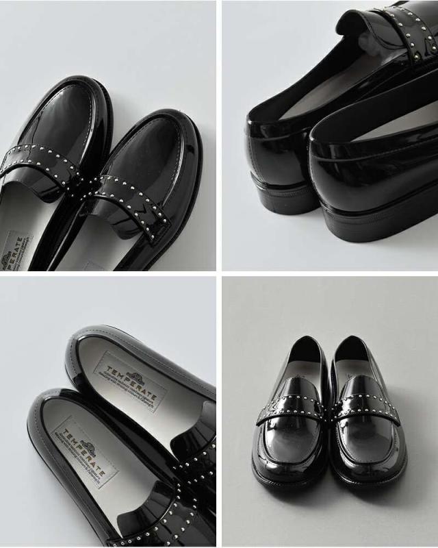 テンパレイト スリッポン靴 シューズ TEMPERATE  スタッズベルト スリッポン シューズ “KEITH” keith  クーポン対象