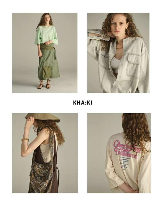 【40%OFF】カーキ kha:ki コットン ハニカム カーディガン HONEYCOMB CARDIGAN mil25hcs3425 レディース 40%OFF】kha:ki カーキ コットン ハニカム カーディガン