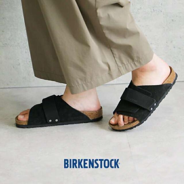 ビルケンシュトック コンフォートサンダル靴 シューズ BIRKENSTOCK  キョウト ヌバック レザー スエード ベルト ナロー サンダル “KYOTO” kyoto  クーポン対象