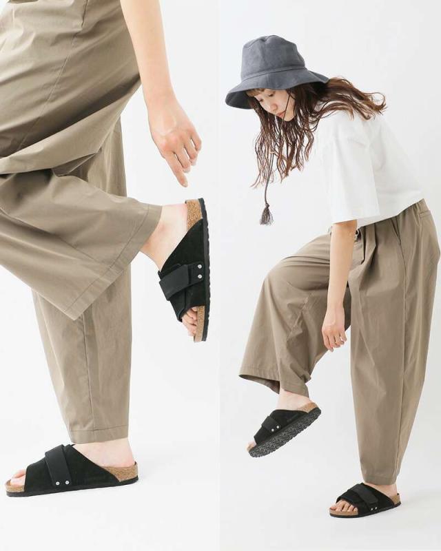 ビルケンシュトック コンフォートサンダル靴 シューズ BIRKENSTOCK  キョウト ヌバック レザー スエード ベルト ナロー サンダル “KYOTO” kyoto  クーポン対象