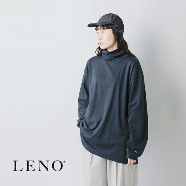 LENO(リノ)コットンモックタートルネックプルオーバー“MOCKTURTLENECKPULLOVER”leno-cs004