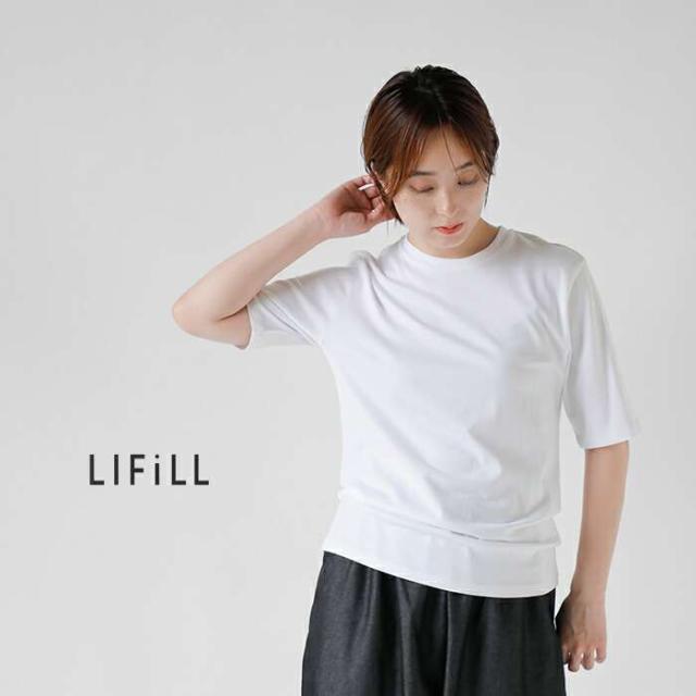 LIFiLL(リフィル)コットニーコンパクトTシャツ“COTTONYCOMPACTTEE”lf079-01