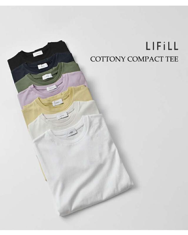 LIFiLL(リフィル)コットニーコンパクトTシャツ“COTTONYCOMPACTTEE”lf079-01