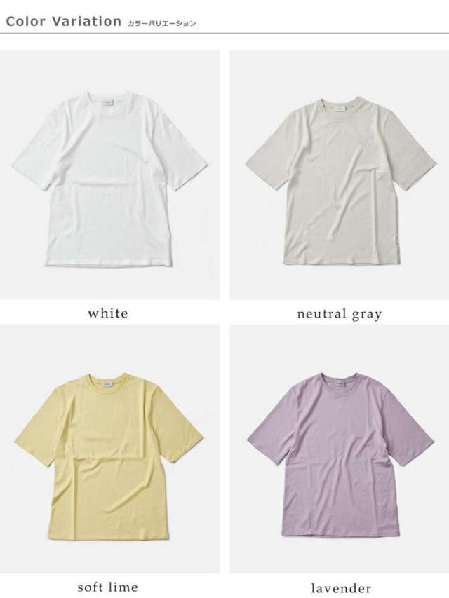 LIFiLL(リフィル)コットニーコンパクトTシャツ“COTTONYCOMPACTTEE”lf079-01