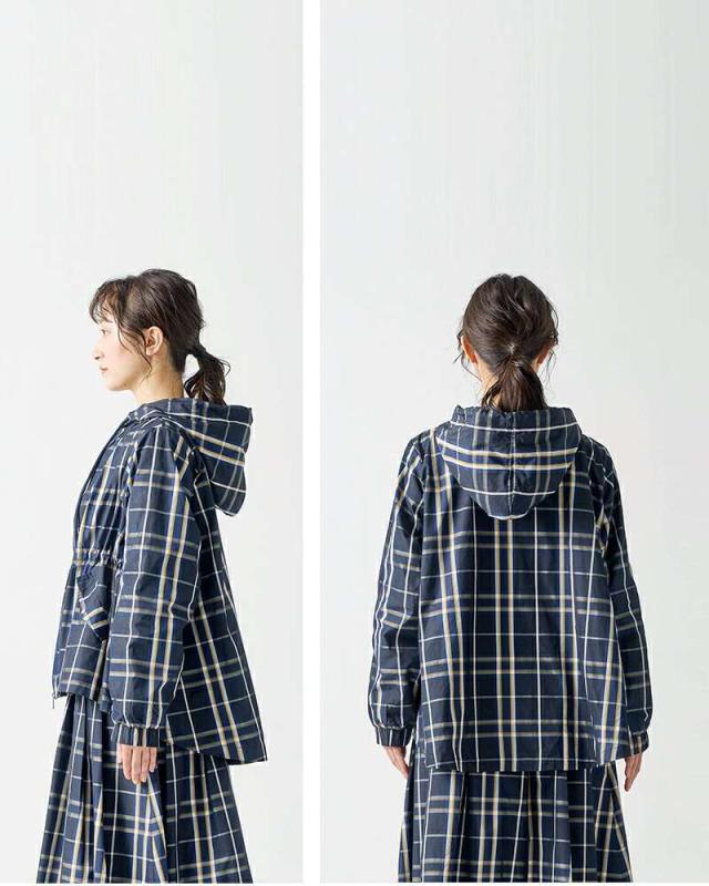 ケレン kelen  チェック フーディー ジャケット “VICKY” lkl24fjk2037 アウター  ☆☆ クーポン対象