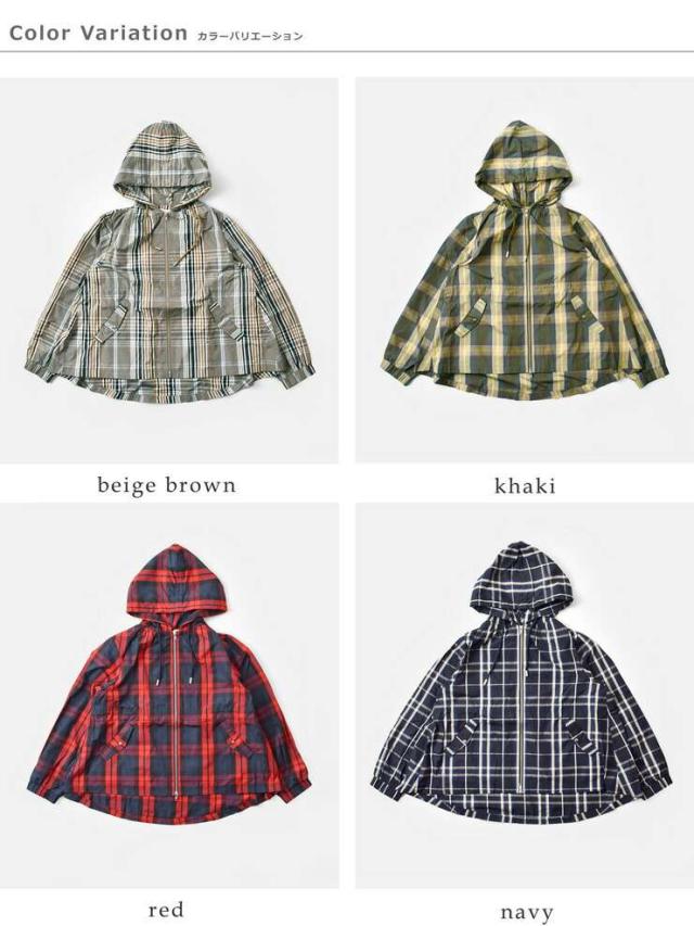 ケレン kelen  チェック フーディー ジャケット “VICKY” lkl24fjk2037 アウター  ☆☆ クーポン対象