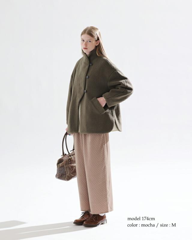 kelen(ケレン)デザインカラーボアコート“IOLL”lkl24wjk2051